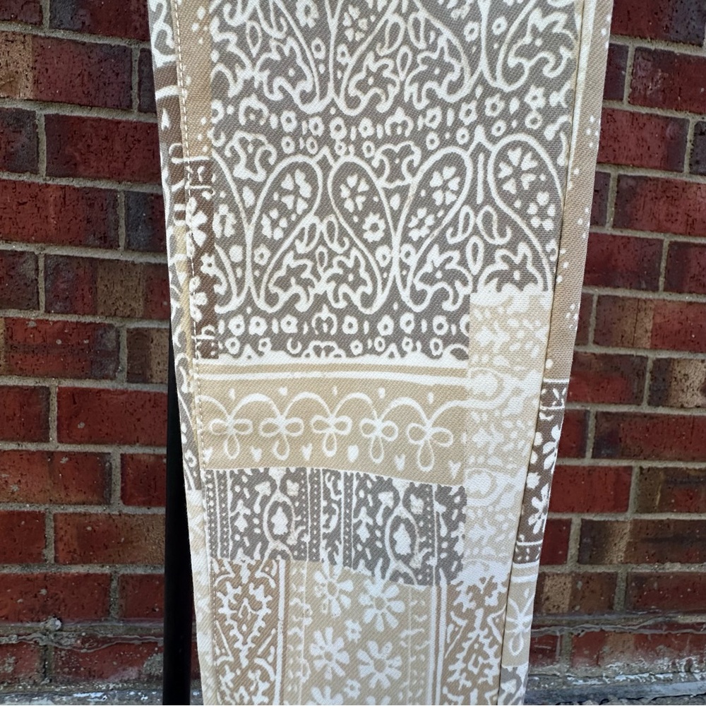 J. Mclaughlin Patchwork Print Straight Leg Pant S… - image 7